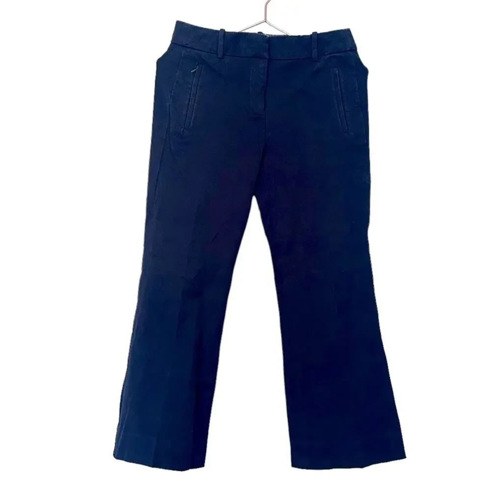 J. Crew Teddie Navy Blue Pants - Size 0 - Inseam 27